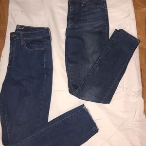 ✨ High rise skinny jean bundle